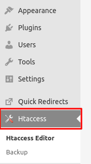 wordpress htaccess